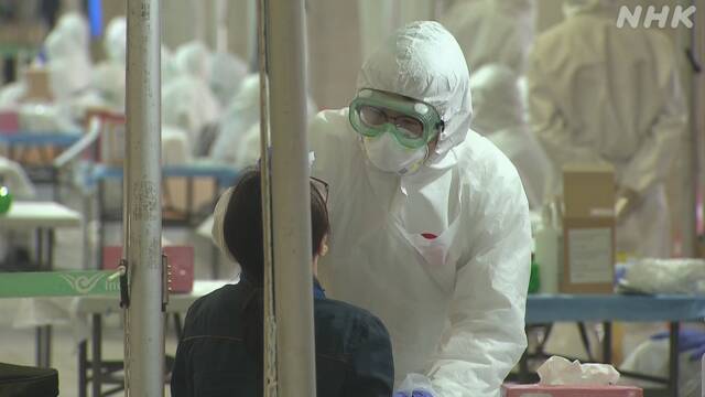 韓国 空港に「開放型」の新型コロナウイルスの検査場