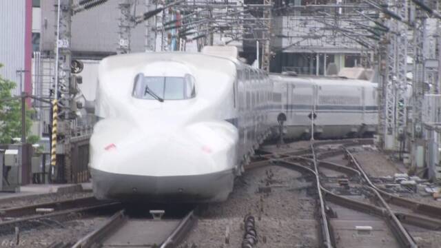 東海道新幹線 運行本数 週明け以降まず去年の8割程度に JR東海