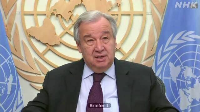 国連事務総長 “新型コロナで紛争地和平に悪影響”