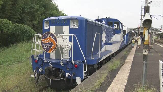 開放感が人気のトロッコ列車 運行再開 島根と広島結ぶＪＲ線