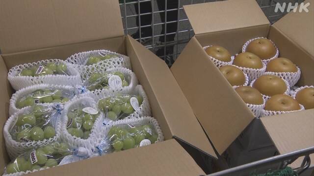 JR東日本 新幹線での輸送事業化 果物を北海道へ コロナ影響
