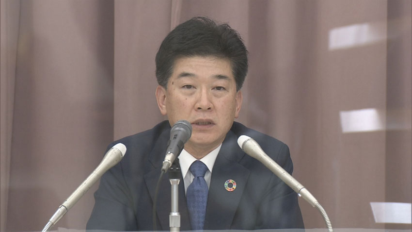 Press conference by Shibata Hisashi