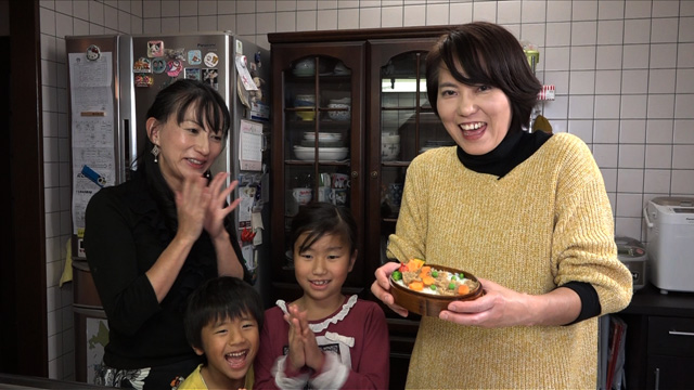 This family loves how Maki's version of the Flaked fish bento turned out