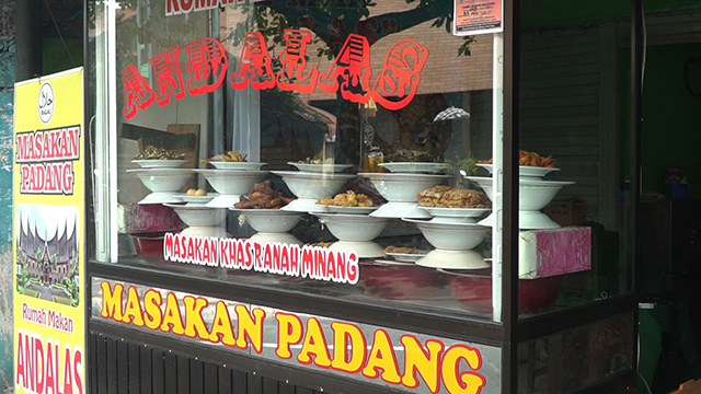 Padang food restaurant