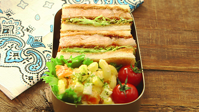 Katsu Sandwich Bento