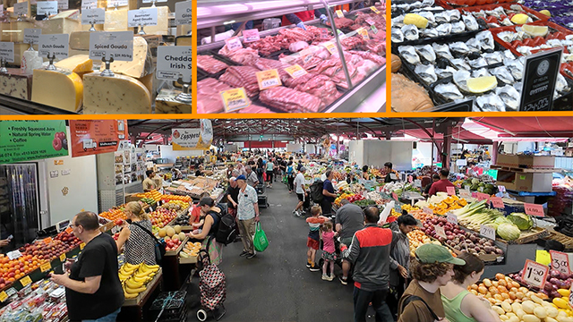 Its iconic Queen Victoria Market has a history of more than 140 years. The market offers Aussie beef and lamb, as well as cheeses. Visitors can also find a variety of fresh ingredients and delicacies from around the world.