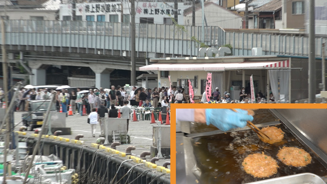 Visitors from all over flock to the restaurant run by the Yui Fishery Association for their specialty bentos packed with sakura ebi. Some visitors come from hundreds of  kilometers away and are willing to stand in line for hours!