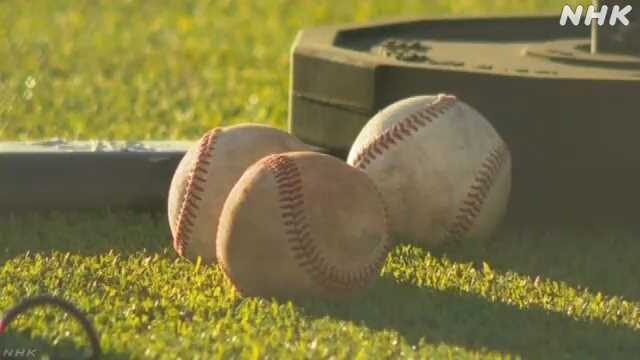 夏の全国高校野球 山梨大会が開幕 ３４校の選手が入場行進