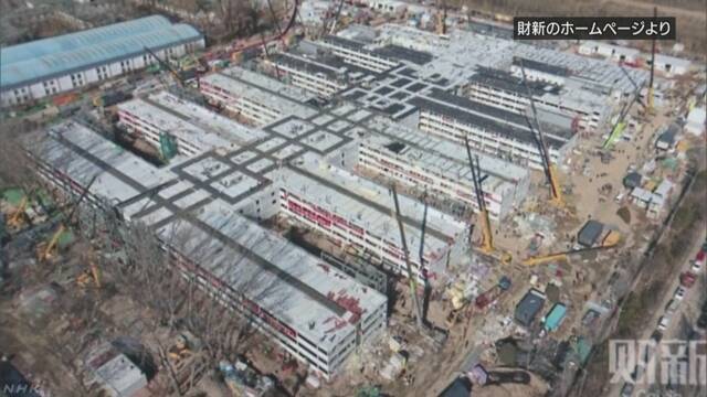 中国 感染の再拡大に備え各地に大規模な臨時病院建設