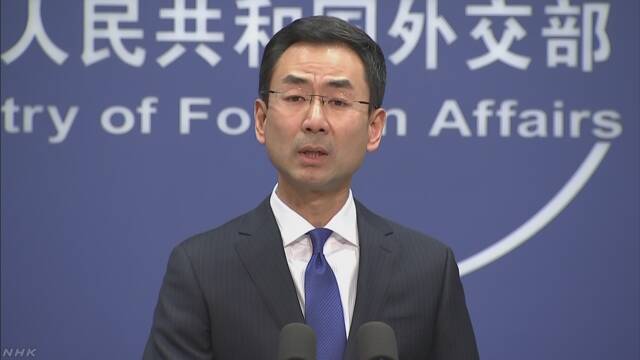 中国外務省報道官「中国に責任なすりつけるべきではない」