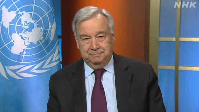 国連事務総長「世界的景気後退は確実」Ｇ20の強力な対応期待