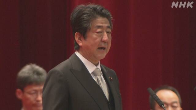 安倍首相 「日米同盟強化へ日本の役割拡大図る」防大卒業式