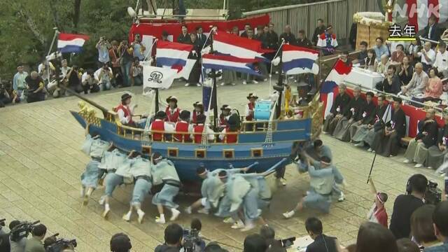 380年以上の歴史 長崎くんち「奉納踊り」の取りやめ決定