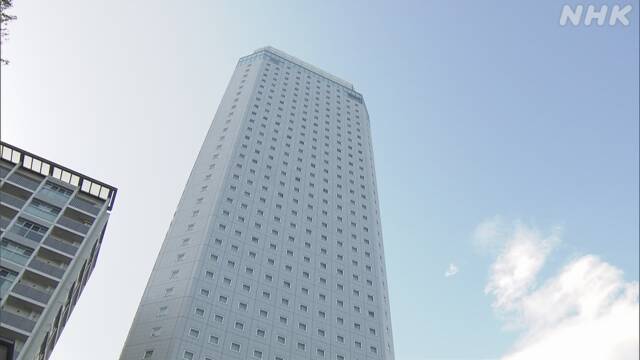 新型コロナ軽症者受け入れる横浜のホテル 報道陣に公開