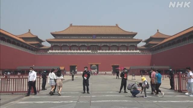 中国で５連休始まる 70％近くの観光地再開も警戒 新型コロナ