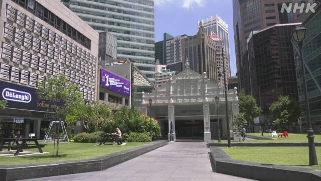 シンガポール 経済活動12日から一部再開へ 新型コロナ