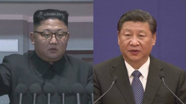 北朝鮮 キム委員長が習主席に親書 中国からの援助に期待か