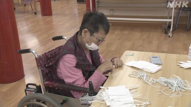 障害者施設の手作りマスク好評 地域とのつながりにも一役 岡山