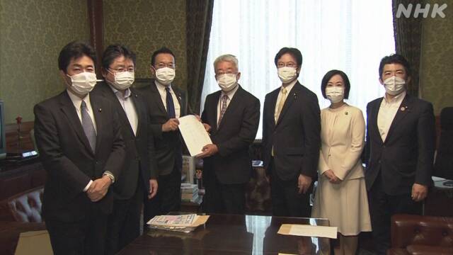 野党４党 収入減の学生らに最大20万円 法案提出 新型コロナ