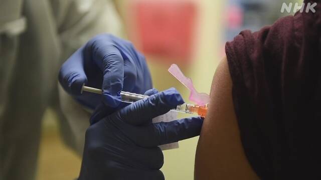 米企業 新型コロナワクチンの臨床試験で「抗体の値が上昇」