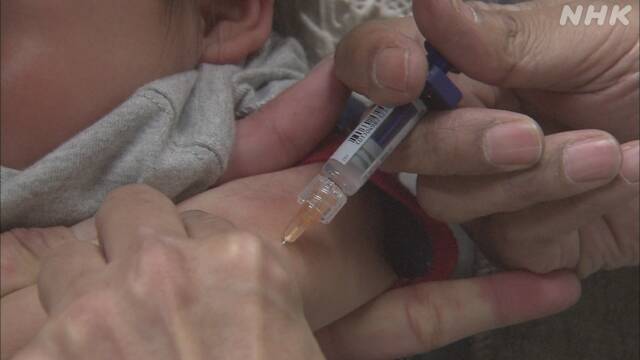 乳幼児の予防接種 控える保護者増加 新型コロナ感染拡大で