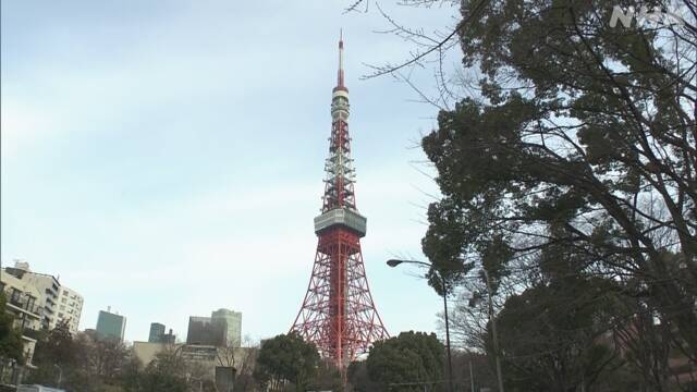東京タワー あす営業再開 原則階段で上り下り