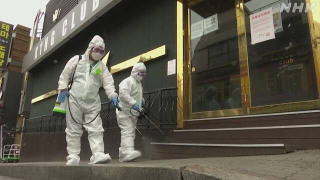 韓国 新たに40人感染確認 首都圏で集団感染に警戒 新型コロナ