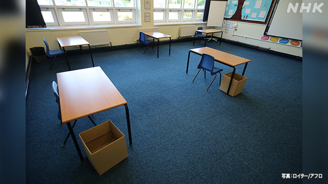 イギリスで2か月ぶり小学校再開 賛否分かれる 新型コロナ