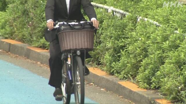 新型コロナの感染リスク避け 都市部で自転車通勤広がる