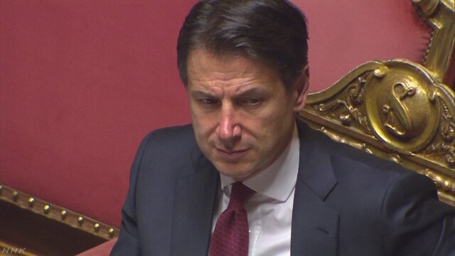 新型コロナ イタリア 検察が首相から事情聴取 感染拡大めぐり