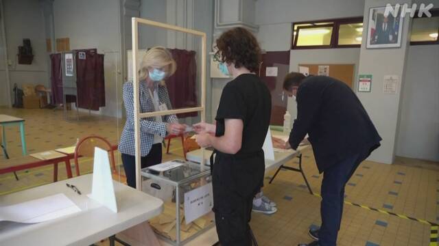 投票率過去最低の水準 フランス統一地方選 新型コロナ影響