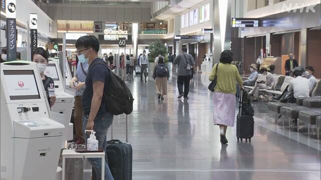 羽田空港ターミナルビル 閉鎖していた国内線エリアが再開