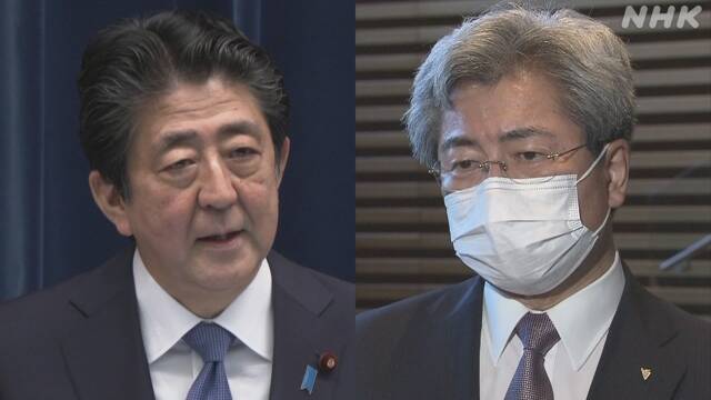 安倍首相 日本医師会の新会長と会談 新型コロナ対策で協力一致