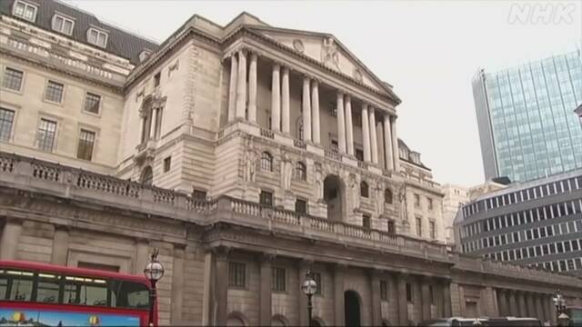 英中央銀行 経済回復は来年末まで見込めず金融緩和続ける方針