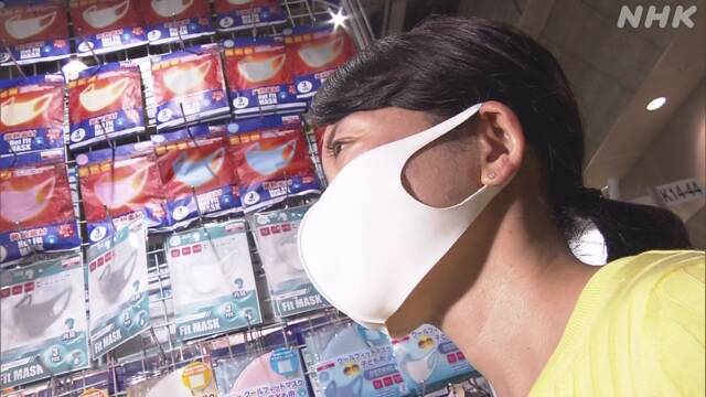 温かさ感じるマスクなど 新しい生活様式商品の商談会 大阪