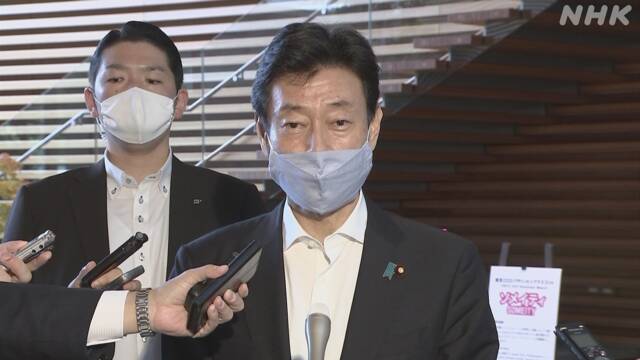 菅首相 “感染防止と経済活動両立を” 西村経済再生相に指示