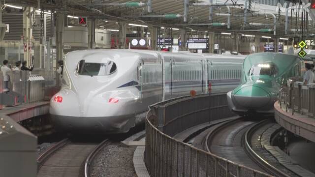 東海道新幹線 “4連休”は去年同期比の52％にまで回復