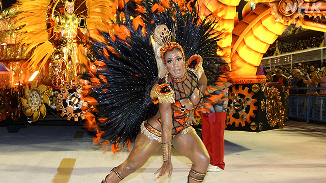 新型コロナ ブラジル リオのカーニバル 来年2月の開催が延期に