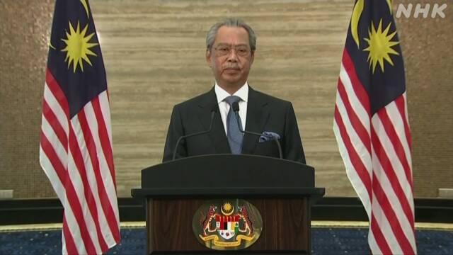 マレーシア首相 自宅で隔離措置 閣僚の新型コロナ陽性確認で