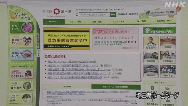 感染 者 ウイルス 埼玉 県 コロナ 新型コロナウイルス感染症の感染事例の発生について