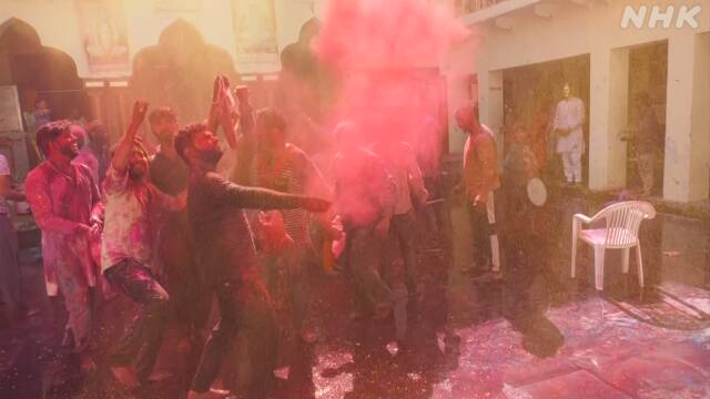 インド ヒンズー教の祭り ホーリー でコロナ感染拡大に懸念 新型コロナウイルス Nhkニュース