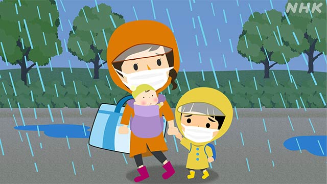 News Up 赤ちゃんとの避難 災害のとき どうすれば 大雨 21年7月 Nhkニュース