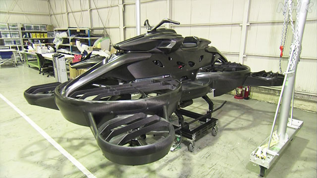 ついに発売“空飛ぶバイク” ～開発拠点に初潜入！～