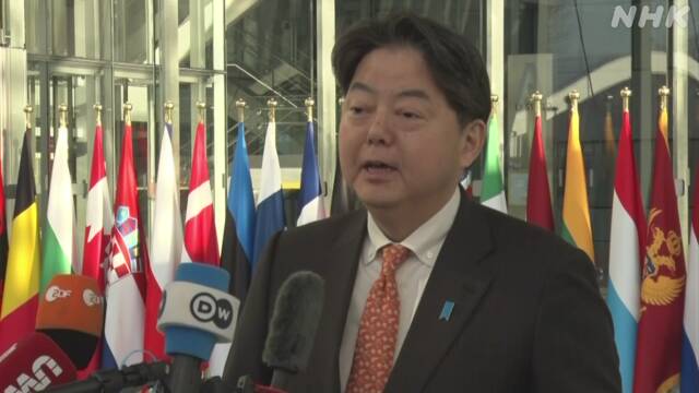 Foreign Minister Hayashi attends NATO meeting Emphasizes idea of ​​strengthening cooperation | NHK