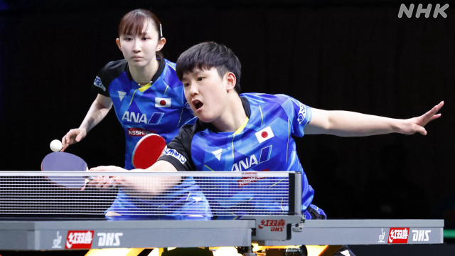 Table Tennis World Championship Mixed Doubles Harimoto/Hayata Pair Silver for 2nd Consecutive Tournament | NHK