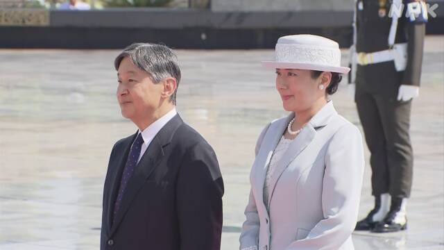 Their Majesties the Emperor and Empress Visit the Cemetery of Indonesian “Remaining Japanese Soldiers” | NHK