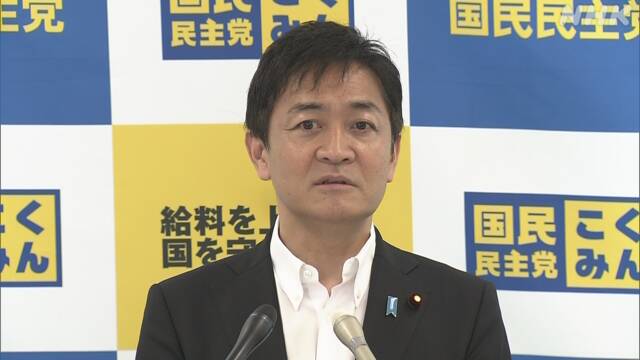 Tamaki representative of the people shows a negative idea about unifying the candidates for the people | NHK
