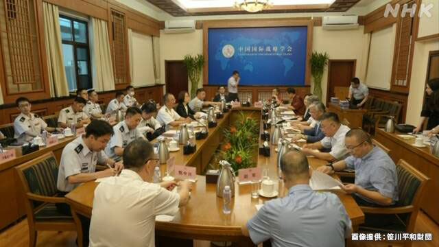自衛隊と中国軍 中堅幹部が対面交流し意見交わす 4年ぶり | NHK