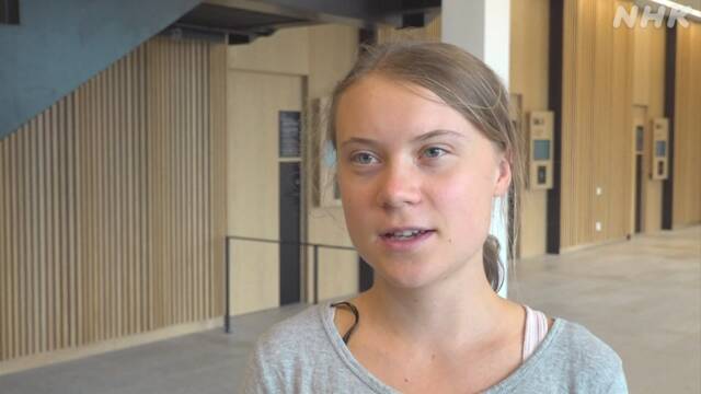 Greta fined for not following police instructions during protest Local court | NHK