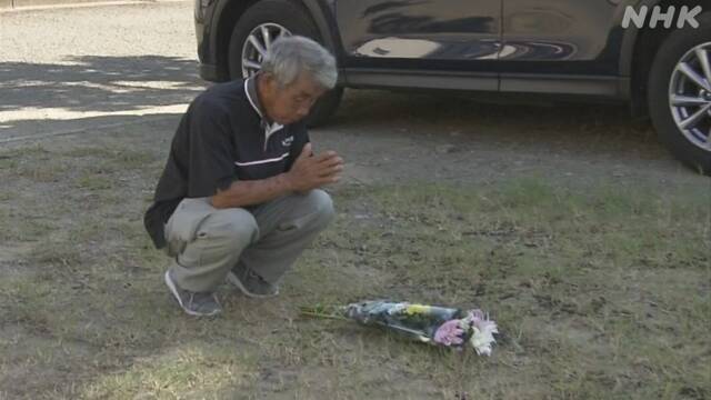 25 years after the Wakayama poison curry incident Victim’s father offers flowers at the scene | NHK